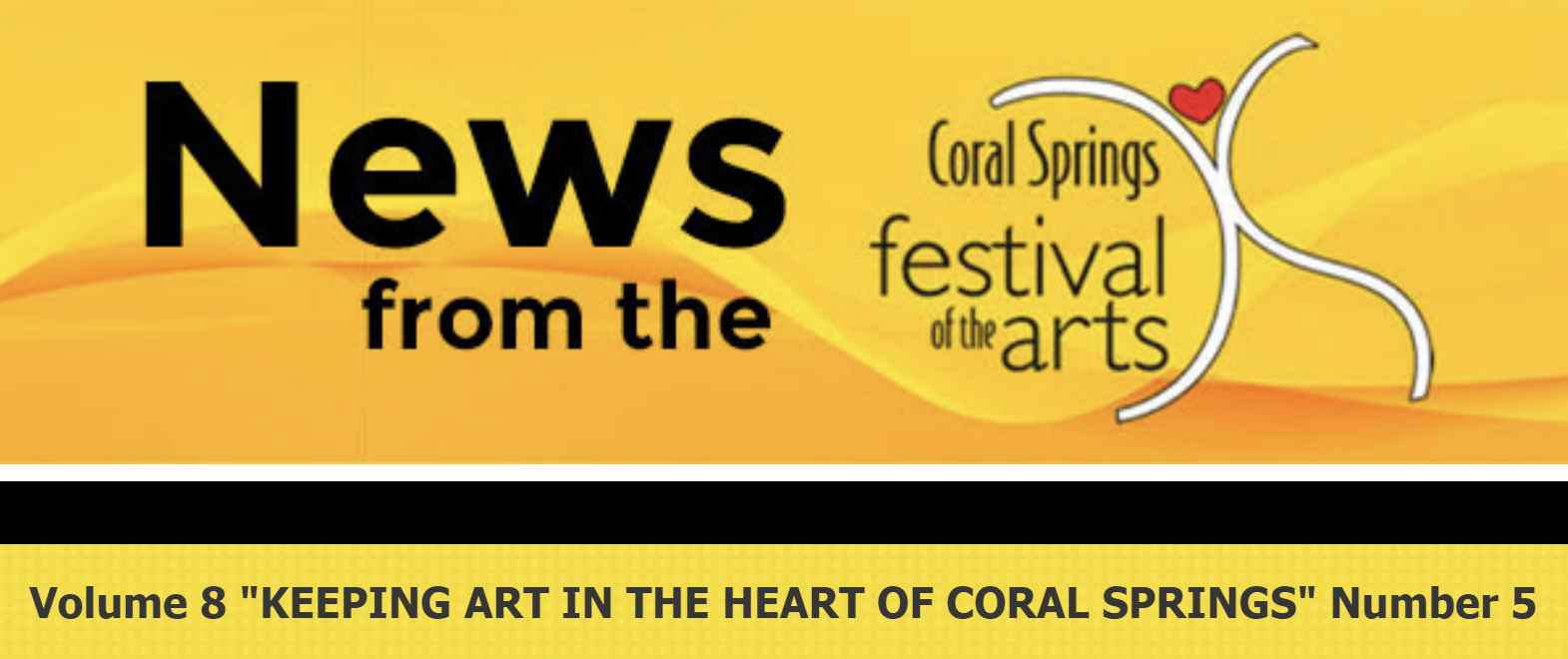 Join us for the Annual Coral Springs Festival of the Arts & Gardenfest on Saturday, March 16th & Sunday, March 17th from 10am to 5pm at The Walk in Coral Springs